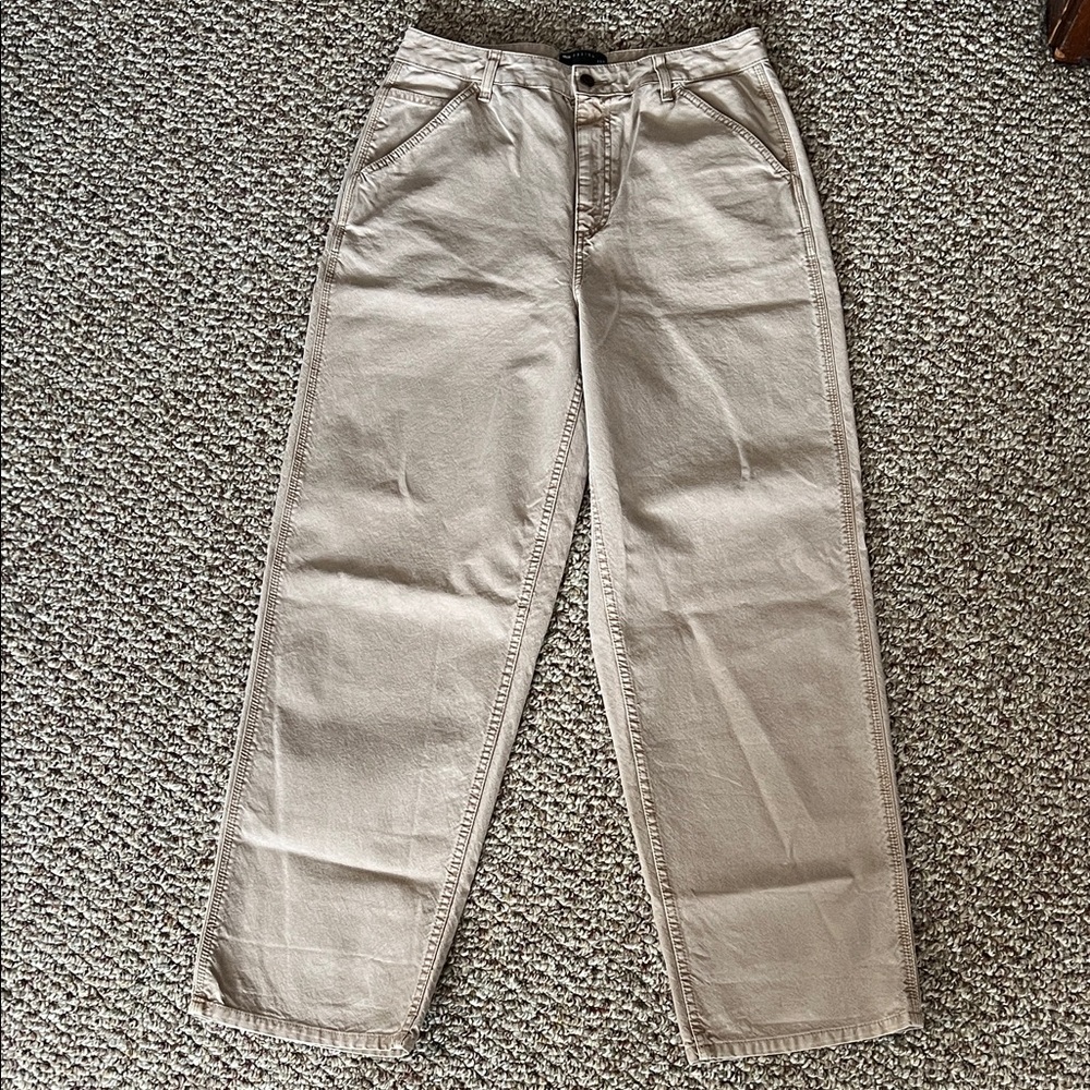 ASOS Tan Wide Leg Pants